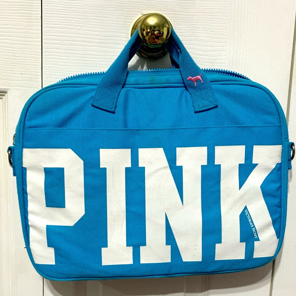 VS Pink laptop bag